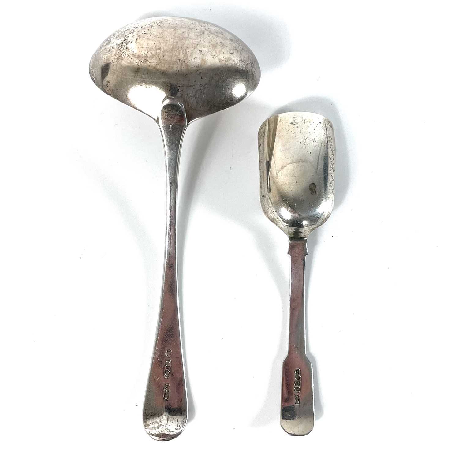 A George IV silver stilton scoop by Francis Clark. - Image 2 of 4