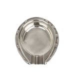A George VI silver horseshoe ashtray by Adie Bros Ltd.