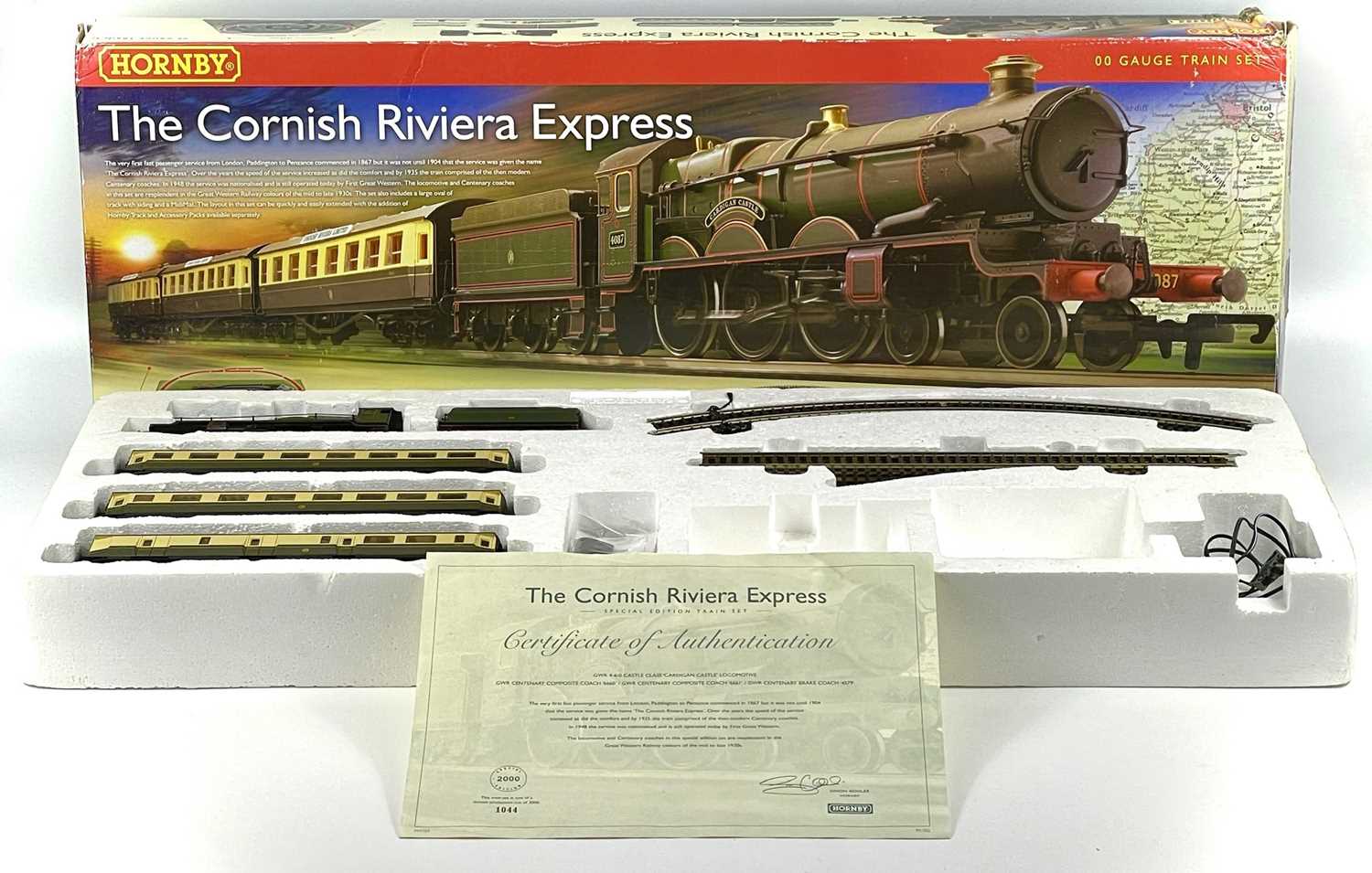 Hornby Model Railway 00 Gauge "The Cornish Riviera Express" Presentation Set R1102.