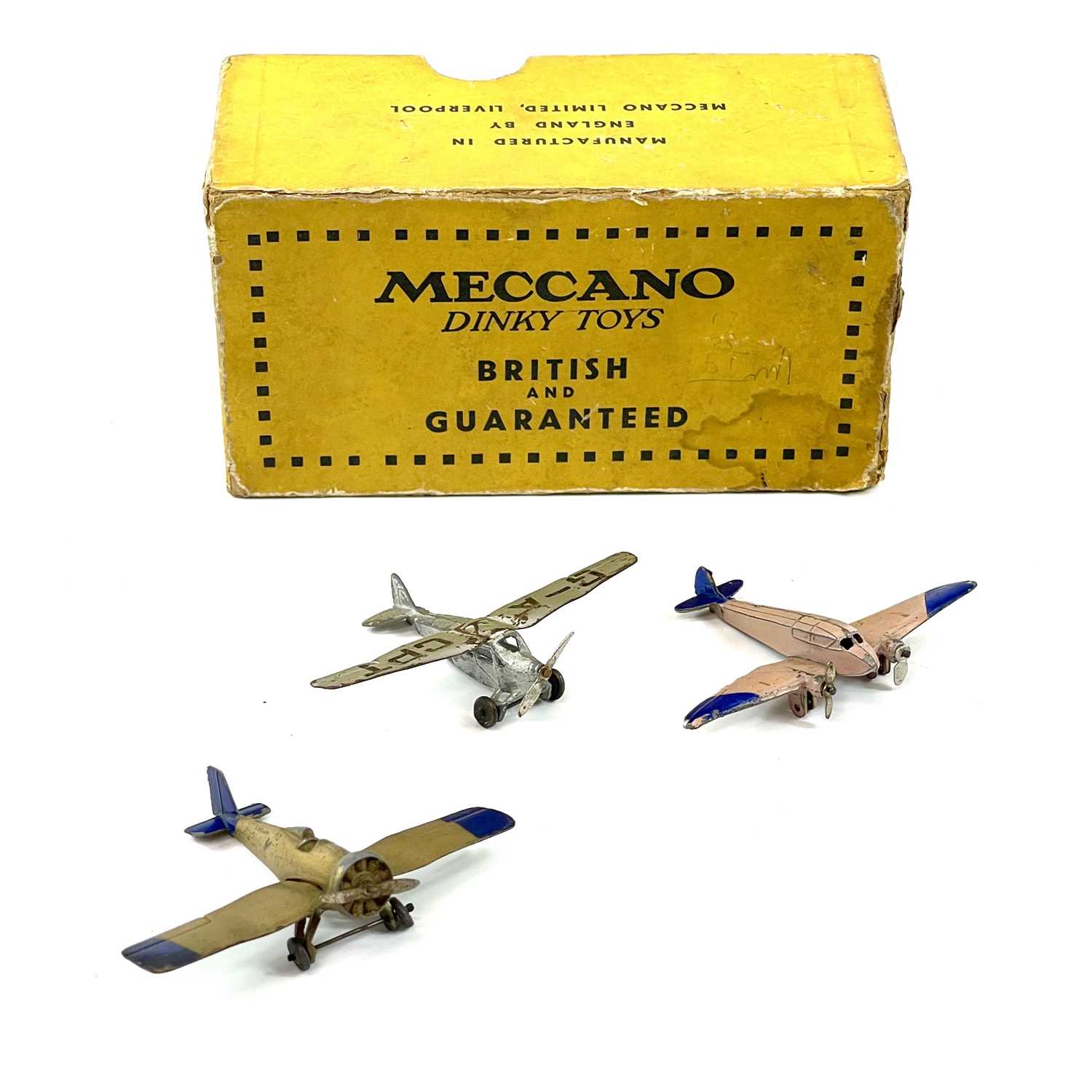 Dinky Pre-War Aircraft & Empty Viking Airliner Box - Bild 13 aus 16