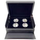 Royal Mint "2020 Great Britain Tower of London Coin Collection" cased 4x £5 Silver proof coin set.