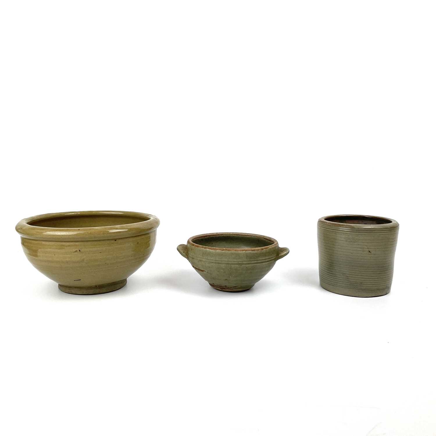A large selection of Japanese celadon ceramics, 19th/20th century - Image 8 of 14