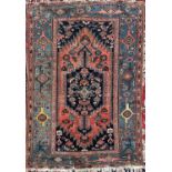 A Hamadan rug, North West Persia, circa 1900-1920.