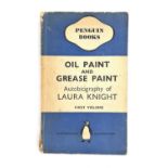 Oil Paint and Grease Paint: Autobiography of Laura Knight. First Volume. Penguin Books