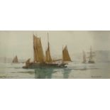 Ernest STUART (act.c.1889-1915) Dartmouth Harbour