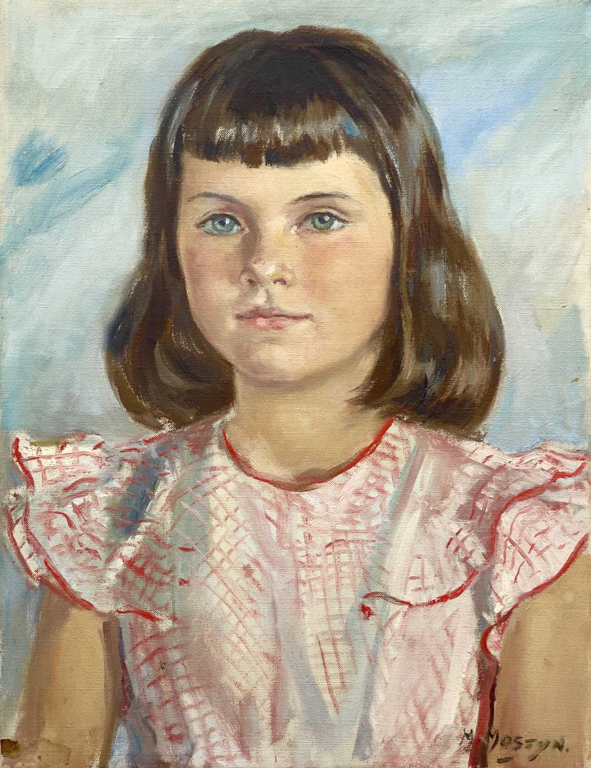 Marjorie MOSTYN RCA (1893-1979) Portrait of a Young Girl