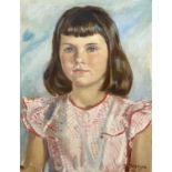 Marjorie MOSTYN RCA (1893-1979) Portrait of a Young Girl