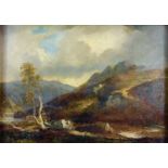 Attributed to Horatio MCCULLOCH (1805-1867) A Scottish Landscape