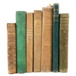 Seven 19th century books on Cornwall.