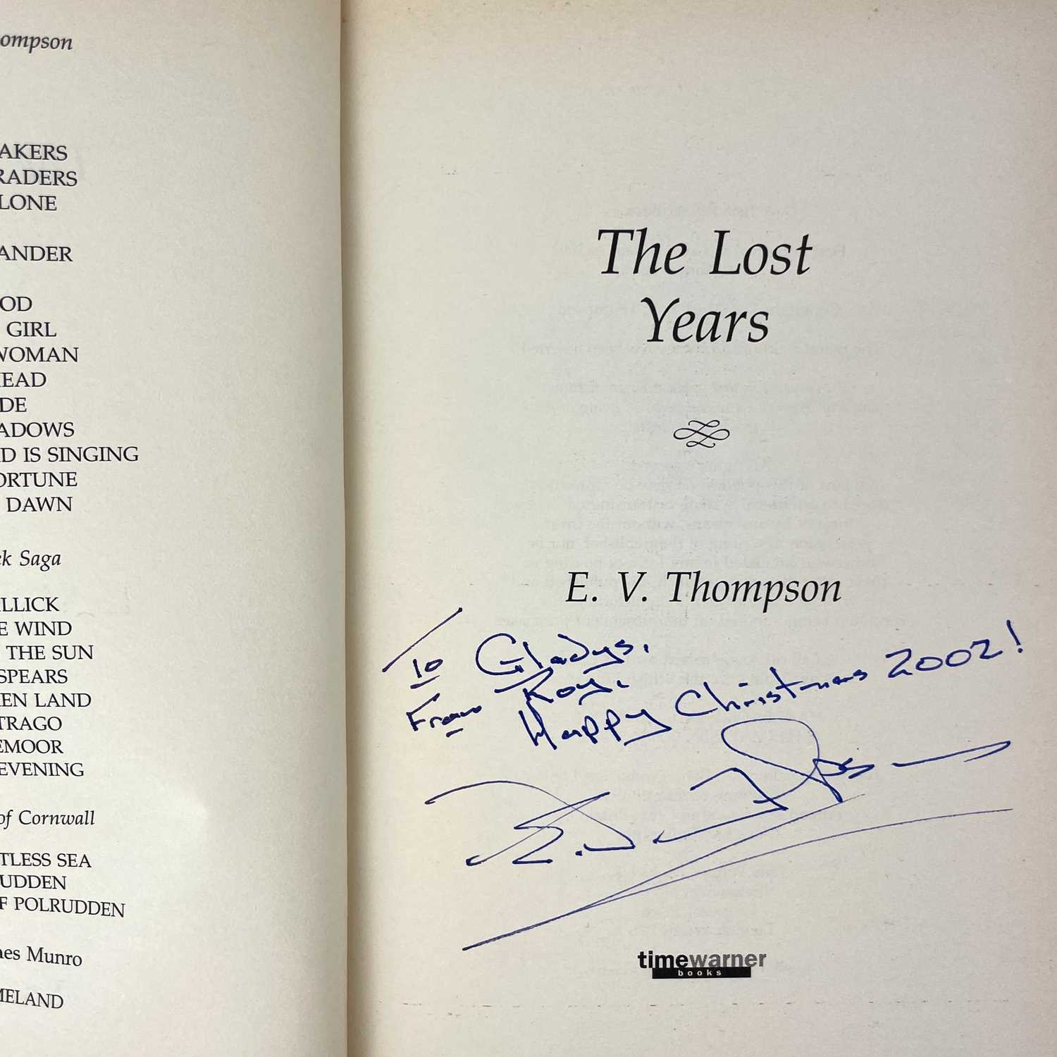 E. V. THOMPSON. Six signed works. - Image 9 of 10