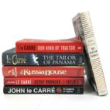 John Le Carre. One signed and five firsts.