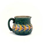 Ella Napper, Lamorna, A painted pottery jug.