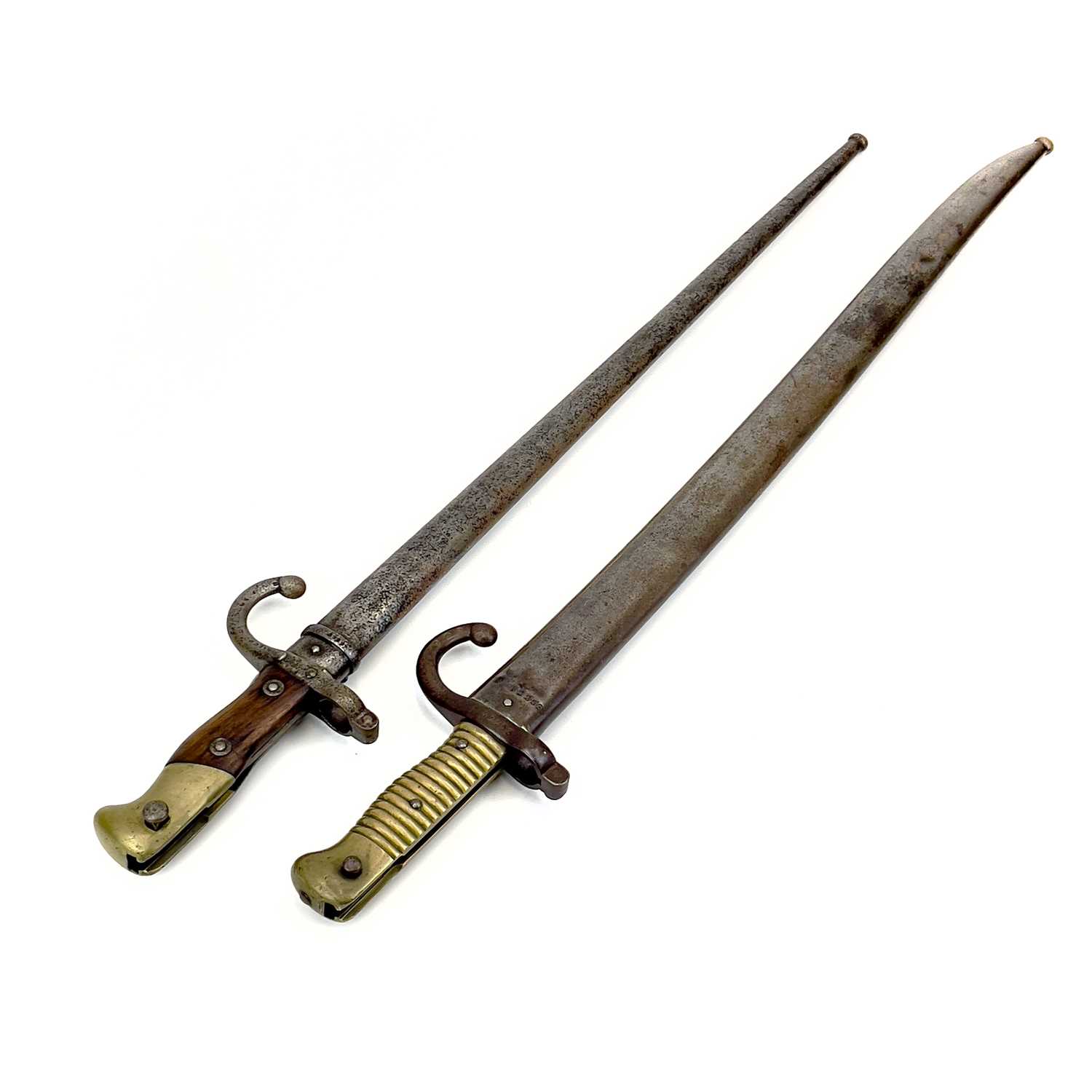 A French Chassepot bayonet. - Image 3 of 8
