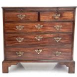 A George II mahogany chest.