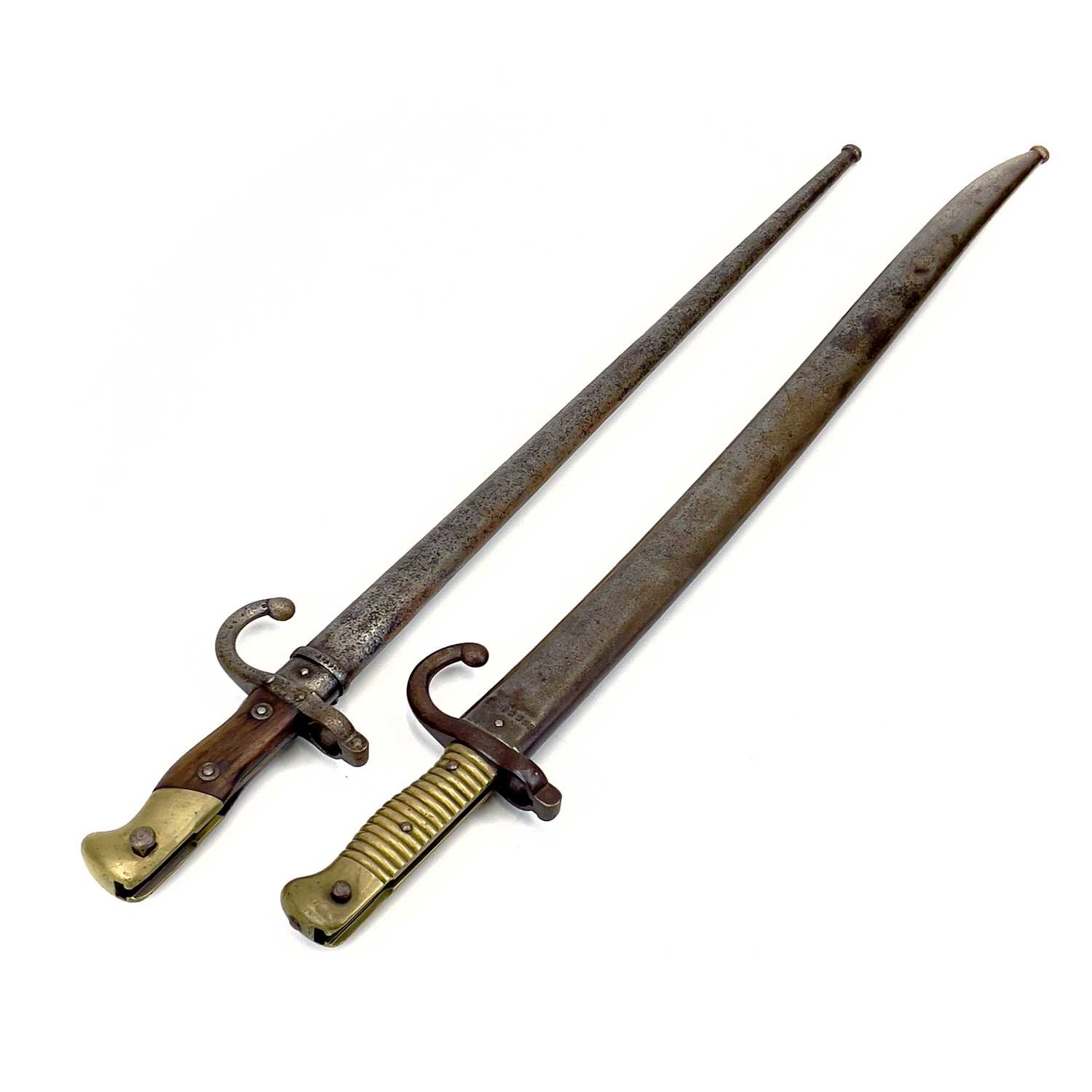 A French Chassepot bayonet. - Image 2 of 8