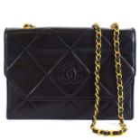 A Chanel jumbo flap handbag, circa 1989-1991.