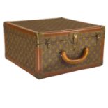 A vintage Louis Vuitton travel vanity case.