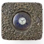 An early 20th century Waltham silver cased half hunter crown wind pocket watch.