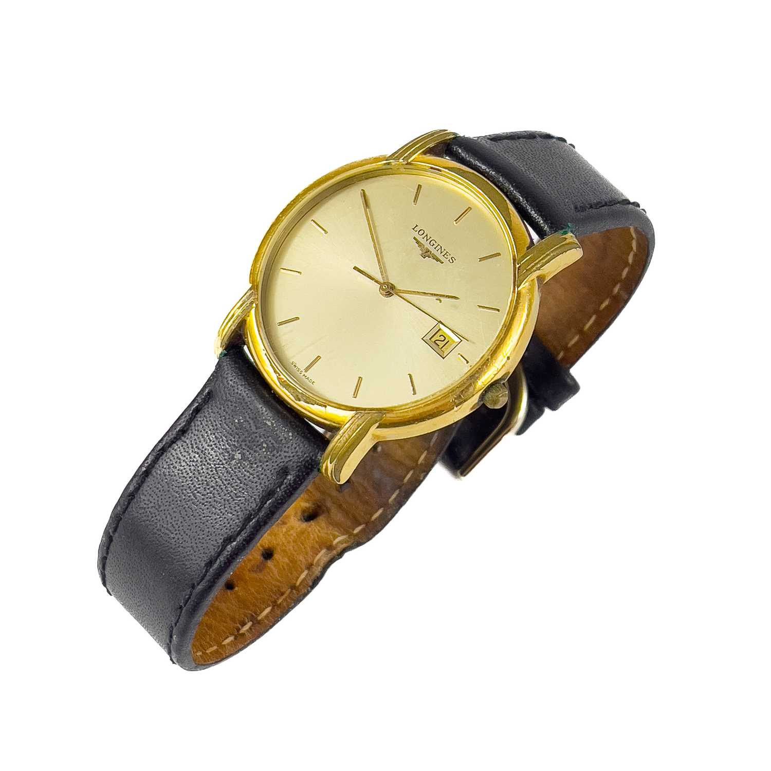 An Omega De Ville gold plated gents automatic wristwatch. - Image 5 of 7