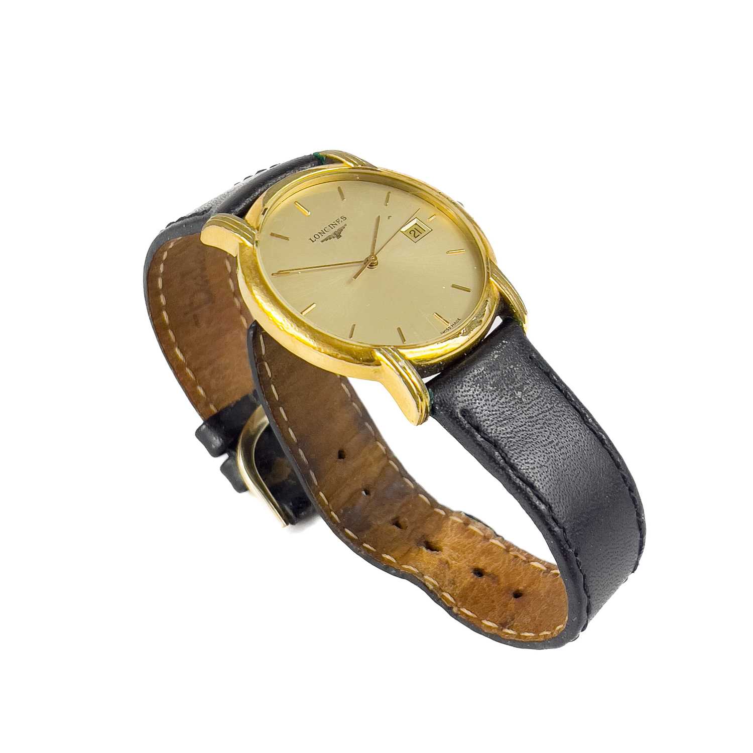 An Omega De Ville gold plated gents automatic wristwatch. - Image 6 of 7