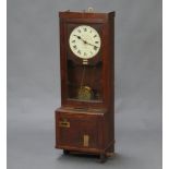 Gledhill-Brook, an electric time recorder, the 25cm dial marked The Gledhill-Brook Time Records Ltd,