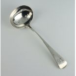 A George III silver ladle London 1790, 56 grams