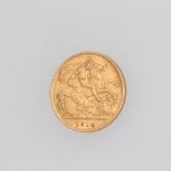 A half sovereign 1914