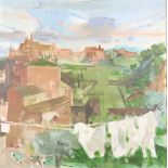 Michel Rodde (1913-2009), oil on canvas, French impressionist landscape with Arthur Lenars & Cie