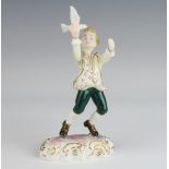 A Royal Crown Derby figure - Peace by David Drew 15cm