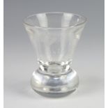 A Masonic charging glass Lodge Star in the East no.650 8cm