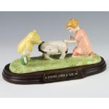 A Royal Doulton limited edition figure group, The Winnie The Pooh Collection - Eeyore Loses a Tail
