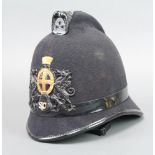 A City of London Special Constabulary Police helmet complete with helmet plate