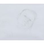 Thomas Cantrell Dugdale (1880-1952), "Stuart", pencil sketch of a baby, inscribed T C Dugdale