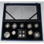 The Queen's 80th Birthday Collection - A Celebration in Silver, boxed
