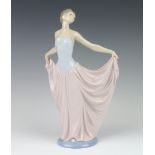 A Lladro figure of a lady 5060 30cm