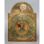 Thomas Listen of Luddenbey, an 18th Century 8 day striking longcase clock movement (movement
