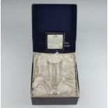 A Stuart Crystal commemorative loving cup to commemorate the wedding of HRH Princess Anne and