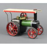 A Mamod model steam traction engine