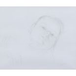 **Thomas Cantrell Dugdale (1880-1952), "Stuart", pencil sketch of a baby, inscribed T C Dugdale