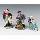 Three Royal Doulton figures Twilight HN2256, Lobster Man HN2317 and Town Crier