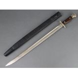 A Wilkinson Sword 1907 patent bayonet complete with scabbard