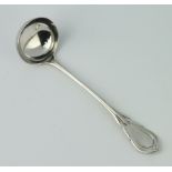 A Victorian lily pattern silver ladle London 1875, 72gms