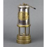 The British Coal Mining Company Type Vale miners safety lamp 21cm x 8cm