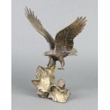 Franklin Mint, a bronze figure "Wings of Glory" after Ronald Van Ruyckevelt 21cm h x 21cm w x 14cm d