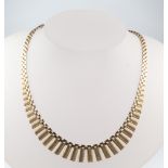 A 9ct yellow gold necklace 22.7 grams