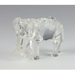 A Swarovski figure of an Elephant designed by Martin Zendron, from The Inspiration Africa Series,