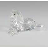 A Swarovski figure of a lion, from The Inspiration Africa Series, annual edition 1995, 14cm boxed
