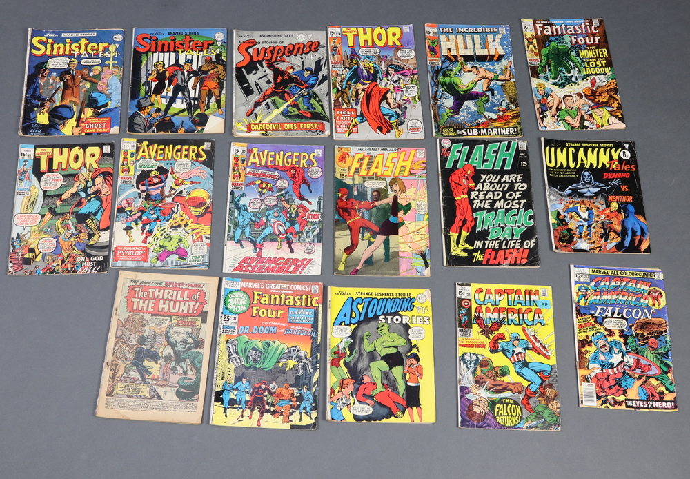 A collection of late 1960s and 1970s Marvel comics to include The Mighty Thor no's 179,181,184,188 - Image 2 of 2