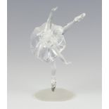 A Swarovski Crystal figure of a ballerina 7750000l4 by Martin Zendron 36cm, boxed