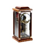 A JEWELLER'S OAK CASED WATCH DISPLAY CLOCK,